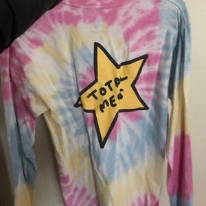 total mess pacsun tie dye shirt